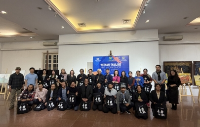 Workshop Nghệ thuật Việt Nam – Thái Lan “Sharing Emotion”: Chia sẻ cảm xúc trong không gian sáng tạo đương đại